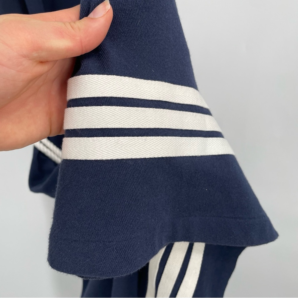 Ralph Lauren Navy and White Nautical Midi Dress - Picture 9 of 11
